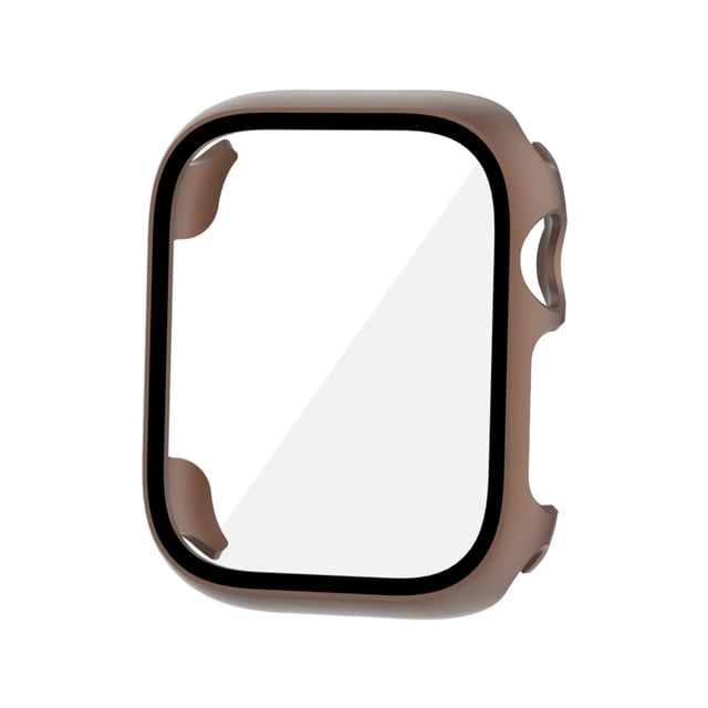 Stylish PC Muted Glass Smartwatch Case for 40 / 41mm Sweat resistant Durable and Protective Fashionable Appearance PC Material