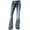 Dark Blue, variant on Turilly Denim Pants for Women 2023 Fashion Ladys High Waisted Lacing Loose And Comfortable Stretch Wide Leg Straight Pants