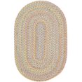 thumbnail image 1 of Rhody Rug PT03R060X096 5 x 8 in. Playtime Sand Beige & Multicolor Oval Rug, 1 of 1
