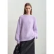 thumbnail image 3 of Amii Minimalist 2024 Suéteres de Navidad de Invierno para Mujer Jersey de Cuello Redondo Jersey Suelto de Manga Larga Top de Punto Suave Ropa 12424099, 3 of 5