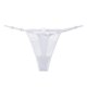 thumbnail image 1 of Gibobby Ropa interior bikini elástica para mujer Mujeres T Back Bragas sin costuras Tanga Sexy Encaje Ultra Thin Mujeres Bragas （Blanco， M), 1 of 4