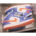 thumbnail image 1 of A i r-Jor-dan 1 NY Knicks Sz 13 Worn Once, 1 of 6