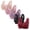 Pink, variant on Front Closure Bras for Women Bras for Women No Underwire 5PCS Supportive Bralettes Wireless Lift Retro Full Coverage Brassiere Solid Embroidered Underwear for Ladies Running XXL Purple