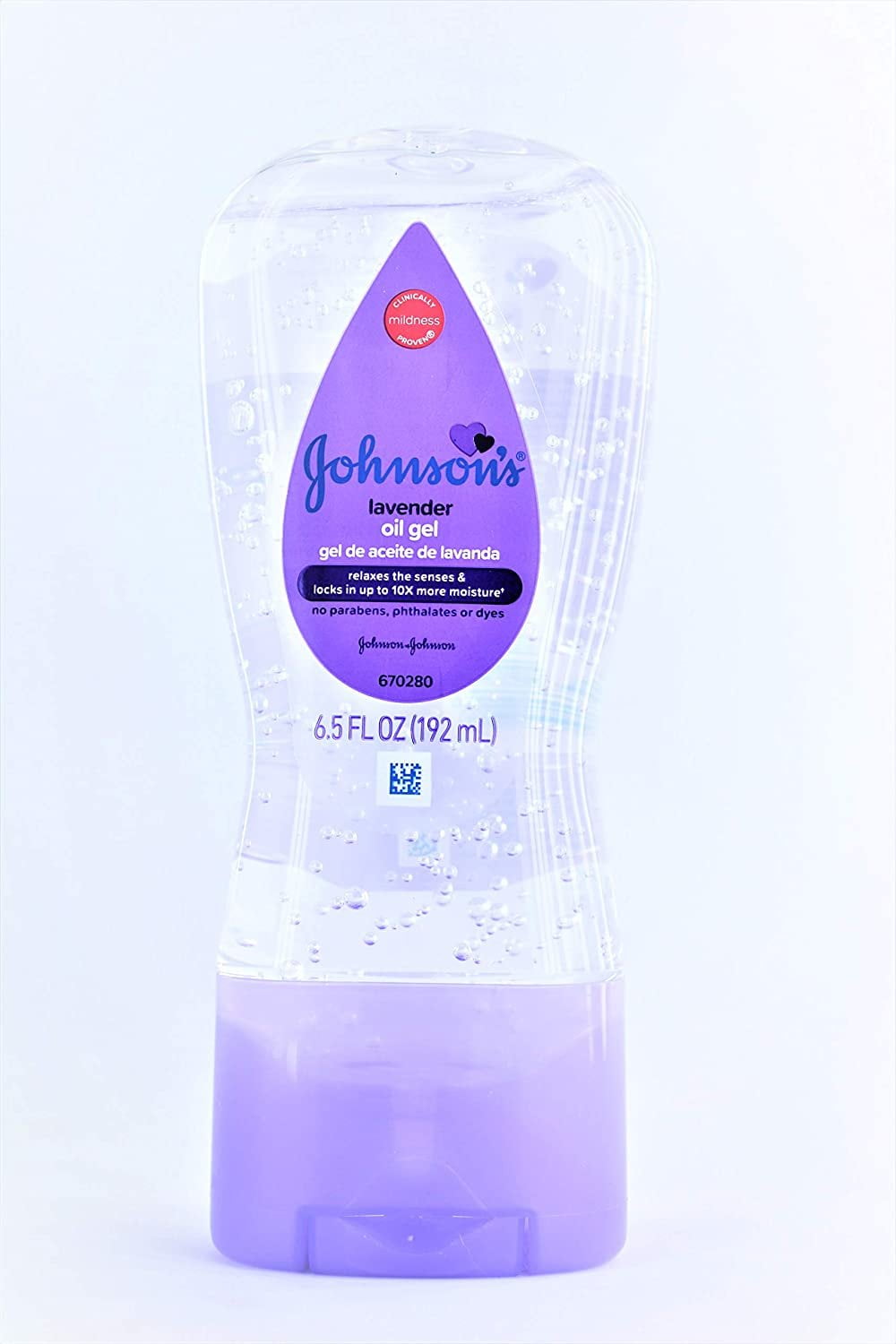 Johnsons Baby Oil Gel Lavender 6.5 Ounce 192ml 2 Pack