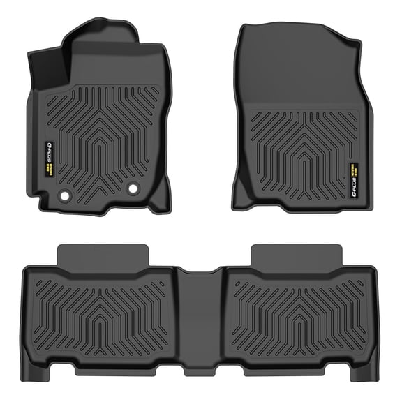 All-Weather Protection TPE Floor Mats Floor Liners Black Rubber Fit For 2013-2018 Toyota RAV4