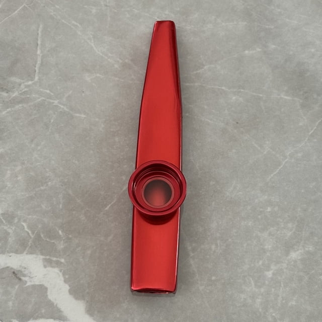 Kazoo de plástico, instrumento Orff, acompañamiento de percusión, kazoo, instrumento de juguete multicolor