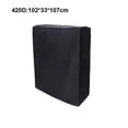 thumbnail image 4 of kurtrusly Black Multifunctional Bed Protective Covers For Versatile Sun Protection OxfordCloth Folding Bed black Type 4 1Set, 4 of 6