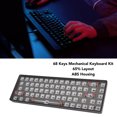 thumbnail image 3 of 65% Kit De Teclado Mecánico Con Junta Intercambiable En Caliente, 2,4G BT5.0 USB C Teclado Personalizado Para Juegos Reemplazo DIY, Alta Dureza Y Bajo Ruido, 3 of 7