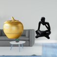 thumbnail image 2 of Escultura de frutas,Figura decorativa de fruta para decoración del hogar,Escultura de estatua decorativa de resina,Figura de lector abstracto,Estatua de pensador, 2 of 8