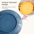 thumbnail image 4 of 40-Piece Premium Wheat Straw Dinnerware Sets, Service for 8, Unbreakable Plates and Bowls Set - Cups Sets, Dinner Plates, Bowls for Kitchen,Dishwasher and Microwave Safe Dishes Set - Multi, 4 of 5