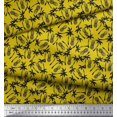 thumbnail image 2 of Soimoi Velvet Fabric Palm Tree & Pine Fruits Print Sewing Fabric Yard 58 Inch Wide, 2 of 3