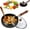 9.45in-with glass lid, variant on Uncoated Thick Iron Pot With Lid,Japanese Iron Pan ,Handmade Hammered Non-Stick Artisan Unenameled Cast Irons Casserole, High Purity Irons Frying Pan For Baking Cooking Stewing