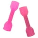 thumbnail image 5 of 2 pares de plástico ligero con mancuernas para niños, jardín, parque, juguete de fitness, rosa, 5 of 9