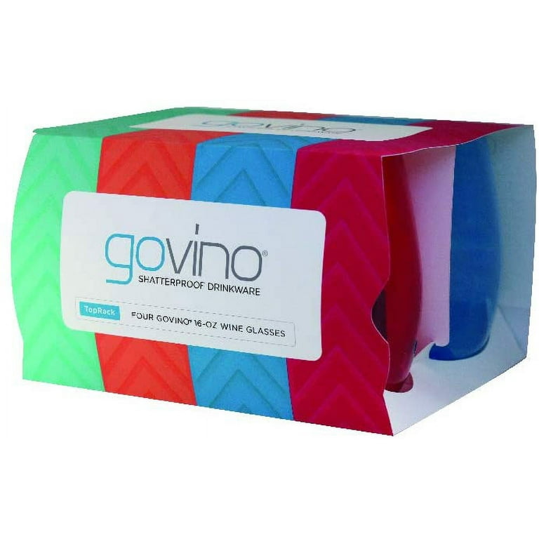 Govino Dishwasher Safe 16 oz. Wine Glasses (Set of 4)