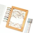thumbnail image 6 of YUBX Vintage Washi Tape Set 20 Rolls Skinny Retro Masking Decorative Tapes, 6 of 6