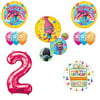 TROLLS Movie 2nd Happy Birthday Party Balloons Supplies Poppy Branch Movie
