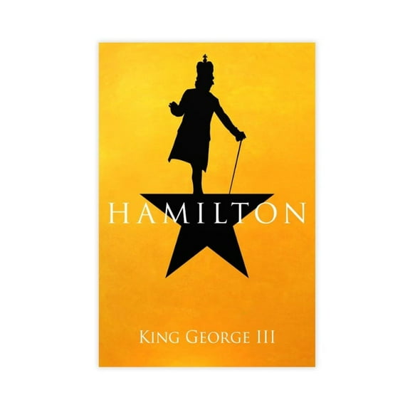 Hamilton Musical Poster (2) Canvas Poster Wall Art Decor Print Picture Paintings for Living Room Bedroom Decoration