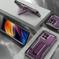 thumbnail image 7 of ExoGuard for T-Mobile Revvl 7 Pro 5G Case, Phone Case with Screen Protector and Kickstand (Purple), 7 of 7
