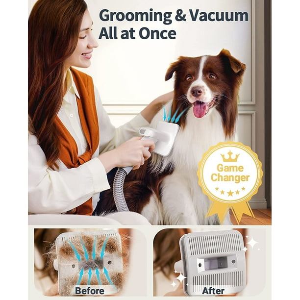 Oneisall Professional Pet Grooming Kit Vacuum Cleaner Walmart