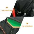 thumbnail image 4 of GAXIRE Dumb Drum Bag Black 1Pack 19.7X10.2X3.5In, 4 of 6