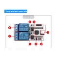 Relay Module 2 Channel USB to CH340 Serial Control Relay Module