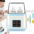 thumbnail image 5 of Baby Bottle Warmer, Baby Bottle Warmer and Sterilizer with Timer, 8-in-1 Fast Milk Warmer for Baby Breastmilk, Temperature Adjustment & 24H Constant Heat & Thaw, Baby Food Heater, up to 4 Bottles, 5 of 10