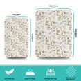thumbnail image 5 of 2 Pack Washable Rubber Leaves Multicolored Flower Dish Drying Mats for Kitchen Counter Home Large Coffee Bar Pad Accessories and Decor for Utensils Stemware (2pcs 18''x24''+19.5''x12''), 5 of 6
