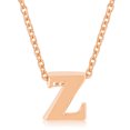 thumbnail image 1 of Precious Stars Collier Pendentif Initial Z Finition Or Rose, 1 of 1