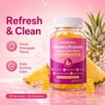 thumbnail image 4 of VecNythra Women’s Probiotic Gummies – Vitamin C & Fruit Powder, Digestive Support Supplement, 60 Count, 4 of 8