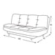 thumbnail image 4 of Sofa Cama Ikasa Muebles Capitonado Color Café, 4 of 4