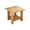 Brown, variant on HKEJIAOI Small Side Table - Compact Wooden Bedside Table for Living Room & Small Spaces - Modern Sofa End Table with Sturdy Design - Perfect as Tea Table or Nightstand (Black)​​