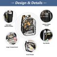 thumbnail image 5 of Ttyddzy Clear Backpack Heavy Duty PVC Transparent Backpack for College Workplace, Twin Dragons, 5 of 8