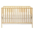 thumbnail image 2 of 3-in-1 Island Crib, Convertible Crib with Adjustable Guard Rail, Stylish & Space-Saving Design, Best Chioce for Parents, Natural, 2 of 7