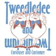 thumbnail image 2 of Boy's Alice in Wonderland Tweedledee and Tweedledum Graphic Tee White X Large, 2 of 4