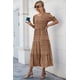 thumbnail image 3 of Vestido Floral Boho Midi con Manga Abullonada Grande PRETTYGARDEN, 3 of 8