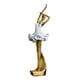 thumbnail image 5 of 2x Colección De Estatuas De Adornos Escultura De Niña De Ballet Para Habitación Baoblaze Estatuilla de bailarina, 5 of 8