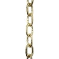 thumbnail image 2 of RCH Hardware CH-S60-02-PB-3 Steel Chandelier Chain, Polished Brass (3 Feet) W30 Polished Brass, 2 of 3