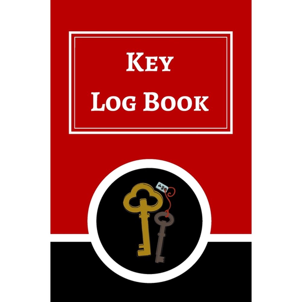 Key Log Book Key Control Log, Key Sign Out Sheet, Key Inventory Sheet