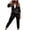 Black, variant on Cameland Tracksuit Womens 2 Pieces Joggers Outfits Jogging Sweatsuits Set Soft Sports Sweat Suits Pants with Pockets