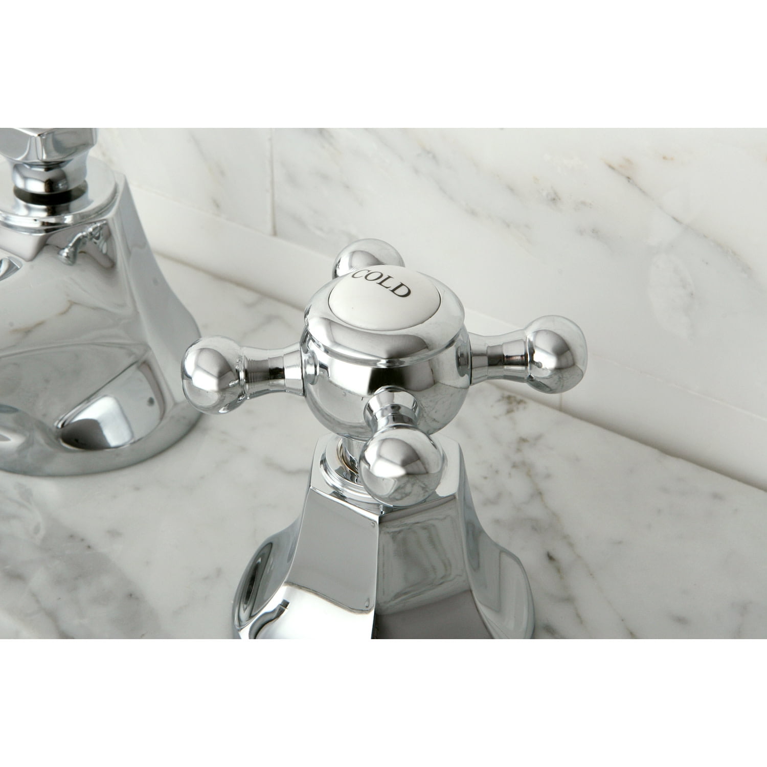 Kingston Brass KS4461BX 8 in. Widespread Bathroom Faucet, Polished Chrome