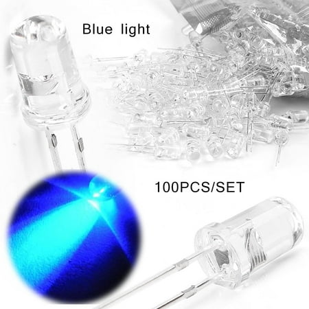 

BFY 5mm Ultra Bright LED Light Bulb Lamp 20000mcd Super Bright Lamps 100PCS