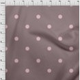 thumbnail image 4 of oneOone Cotton Silk Dark Rose Brown Fabric Stripes Dress Material Fabric Print Fabric By The Yard 42 Inch Wide, 4 of 4