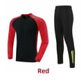thumbnail image 3 of Chaqueta deportiva de manga larga para otoño/invierno de fútbol para adultos y niños, pantalones de entrenamiento con logotipo personalizable, 3 of 5