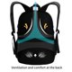 thumbnail image 5 of Mochila SHRRADOO para portátil de viaje, antirrobo, puerto USB de 16,3 pulgadas, 5 of 7