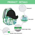 thumbnail image 2 of Vintage Botanical Flower Backpack Lightweight, Multifunctional Students’s Backpack with Tropical Flower and Butterfly Artwork, Perfect for School and Outdoor Fun, 2 of 6