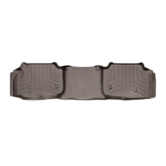 WeatherTech Custom Fit FloorLiners compatible with Land Rover Rover LR4/Discovery 4 - 2nd Row, Cocoa