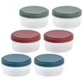 thumbnail image 3 of 6pcs Portable Salad Dressing Container Small Condiment Container Sauce Cups, 3 of 7