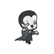 Han Cholo Dracula Soft Enamel Pin, Zinc Alloy Matte Finish Glowing Enamel Pin for Clothes, Bags, Jeans, Perfect Unisex Gift Idea- Greyscale