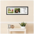 thumbnail image 2 of ArtToFrames Collage Photo Picture Frame with 3 - 8.5x9.5 Openings, Framed in Black with Off White and Black Mats (CDM-3926-67), 2 of 8