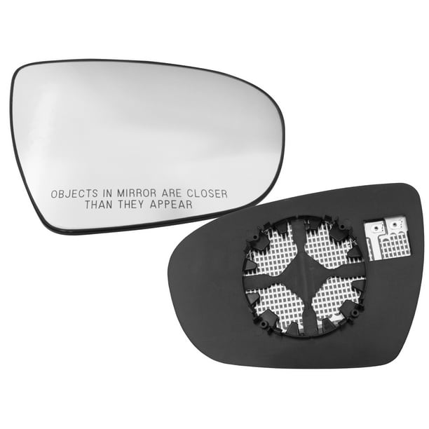 APA Replacement Mirror Glass Heated with Backing Plate W/O BSD for 2011
